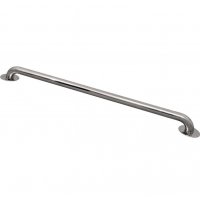 Поручень стеновой гнутый 2.0м из нерж. стали AISI-304