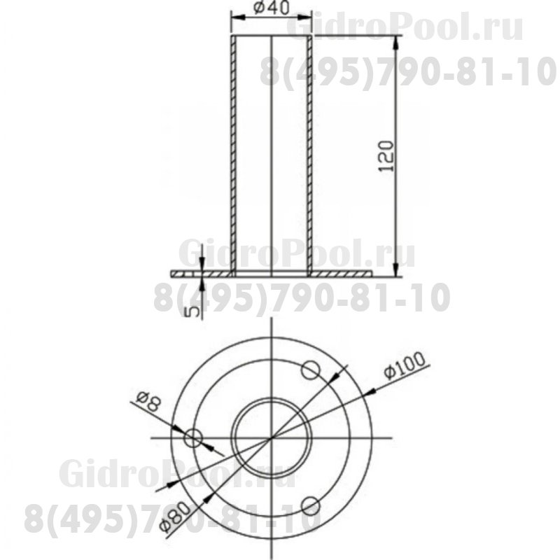 Анкер для крепления лестниц