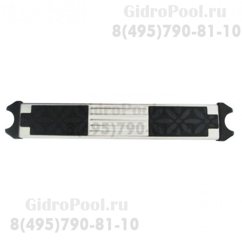 Ступень с антискользящей накладкой из нерж. стали AISI-304 для лестниц Pool King