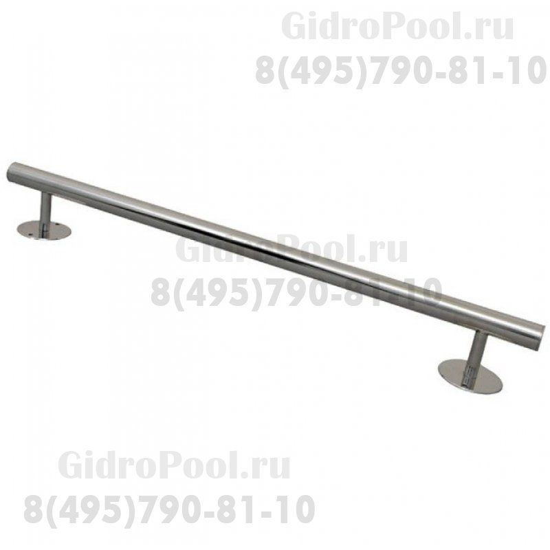 Поручень стеновой прямой 3.0м из нерж. стали AISI-316