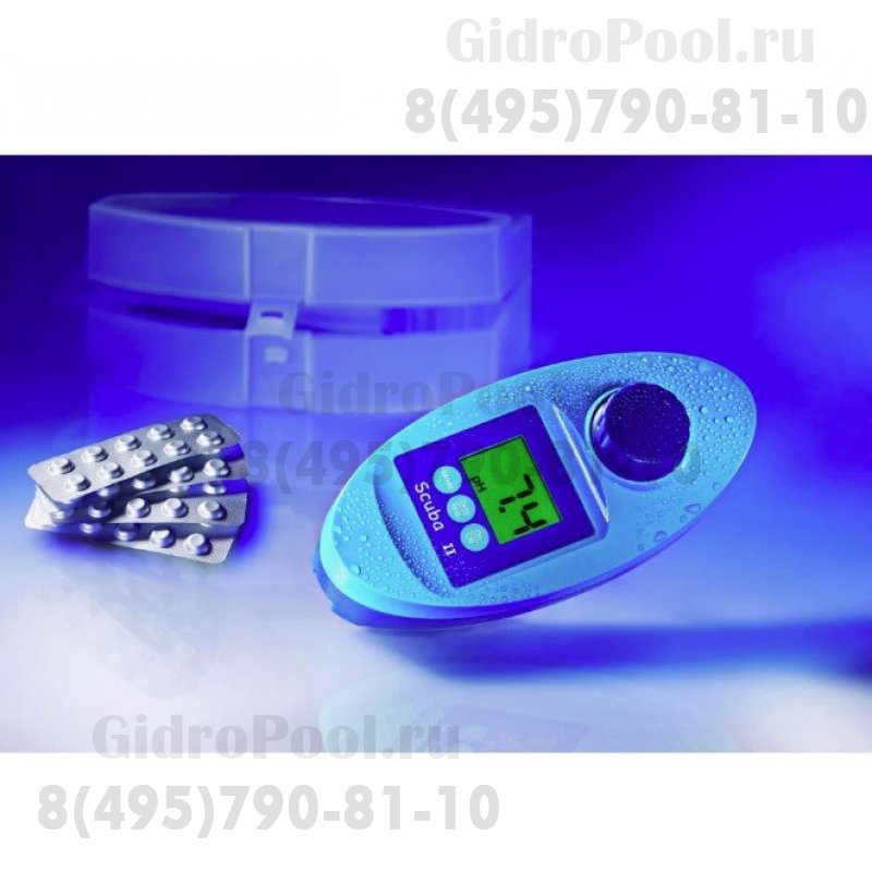 Тестер электронный Lovibond SCUBA II 4в1( Cl/Rx/PH/CyA- циануровую кислоту/TA-щелочность)