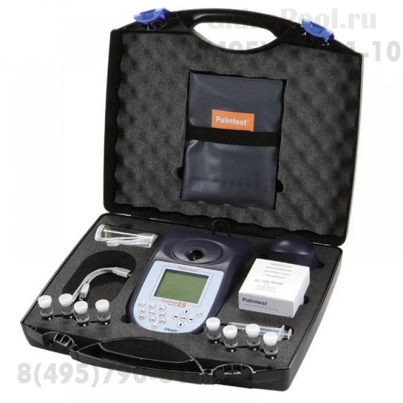 Фотометр Pooltest 25 в 1 с набором реагентов Dinotec