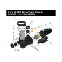 Прокладка-кольцо муфты d90 насоса UPH Emaux 111002561/02010221