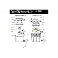 Кронштейн прожектора (300Вт/12В) (плитка) Emaux UL-P300 (Opus) (03014002)