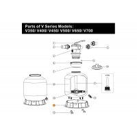 Платформа круглая для бочки фильтра V350 Emaux (01111052)