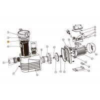 Прокладка-кольцо крышки префильтра насоса E-Turbo Emaux 111010057