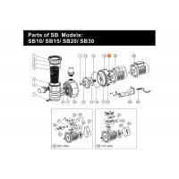 Манжета вала электродвигателя насоса SB Emaux (02011096)