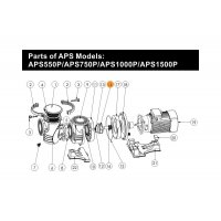 Рабочее колесо насоса APS 5.5HP Emaux 420366716