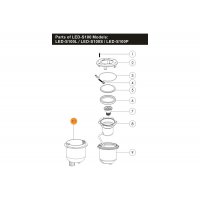 Ниша закладная пластиковая прожектора (100Вт/12В) Emaux ULS-100 Р (88043502)