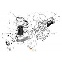Рабочее колесо насоса UPH550 Emaux 420369027