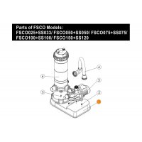 Платформа общая для фильтра картриджного СЕ и насоса SS Emaux FSCO 470033902
