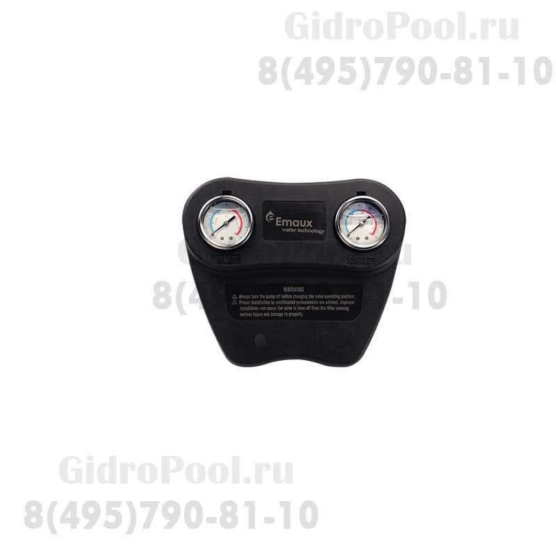 Панель с 2 манометрами EMAUX E013044