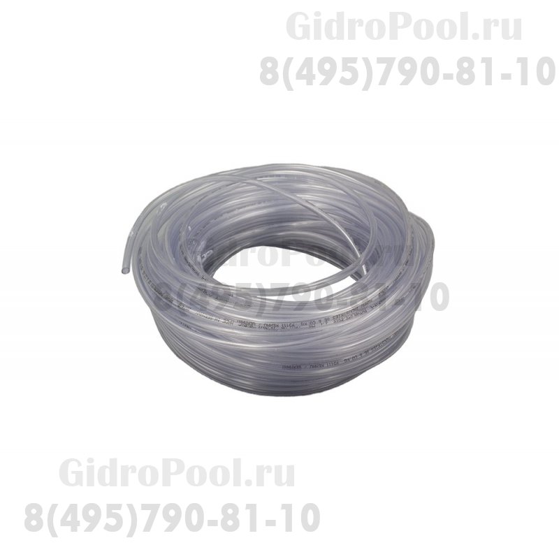 Шланг хим.реаг.прозрачный (6х4мм) от канистры до насоса DE, Poоl Relax, Flokmatik, WPHRHD 05900030