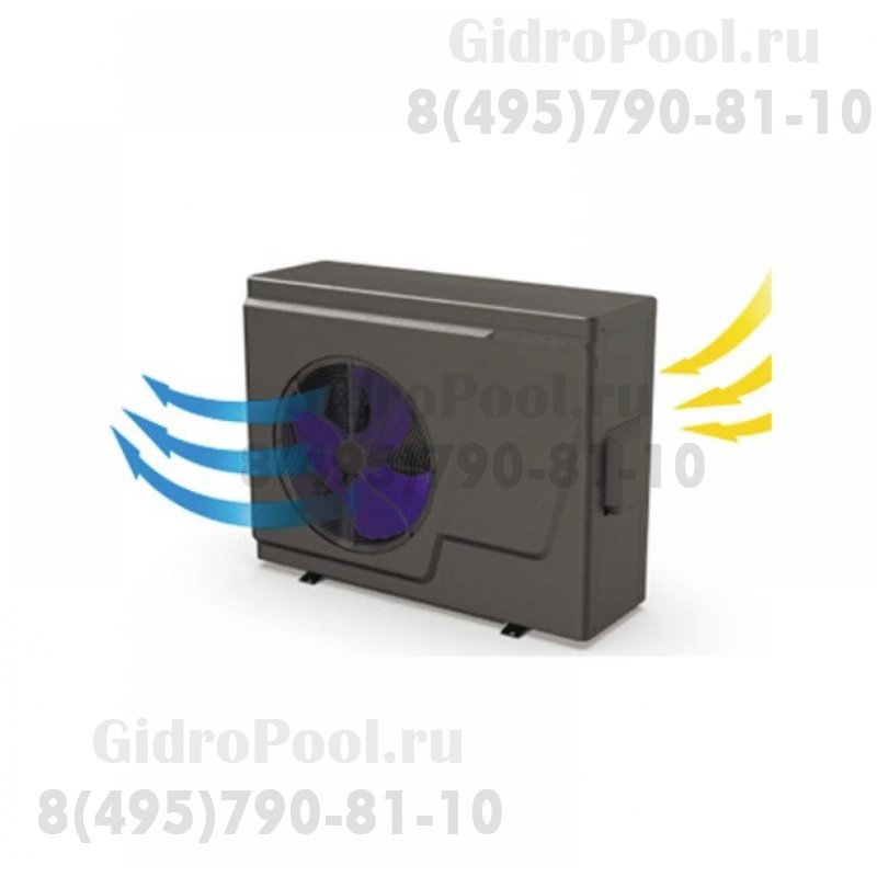 ТЕПЛОВОЙ НАСОС GTC-Front-013, DC Inverter, 13.2кВт, COP до 15.8, 220в, до 1.91кВт, нагрев/охл.