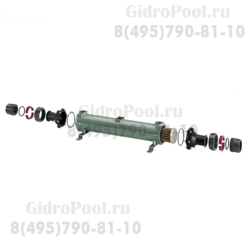 Теплообменник, 40 кВт, трубки купроникель, BOWMAN