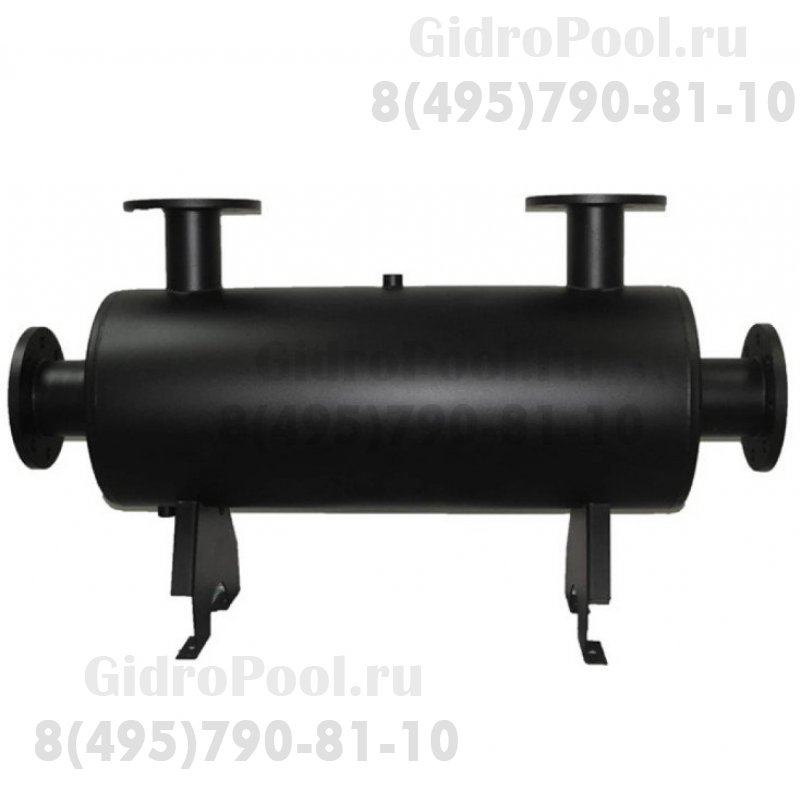 Теплообменник 200 кВт (горизонтальный), сталь AISI 304