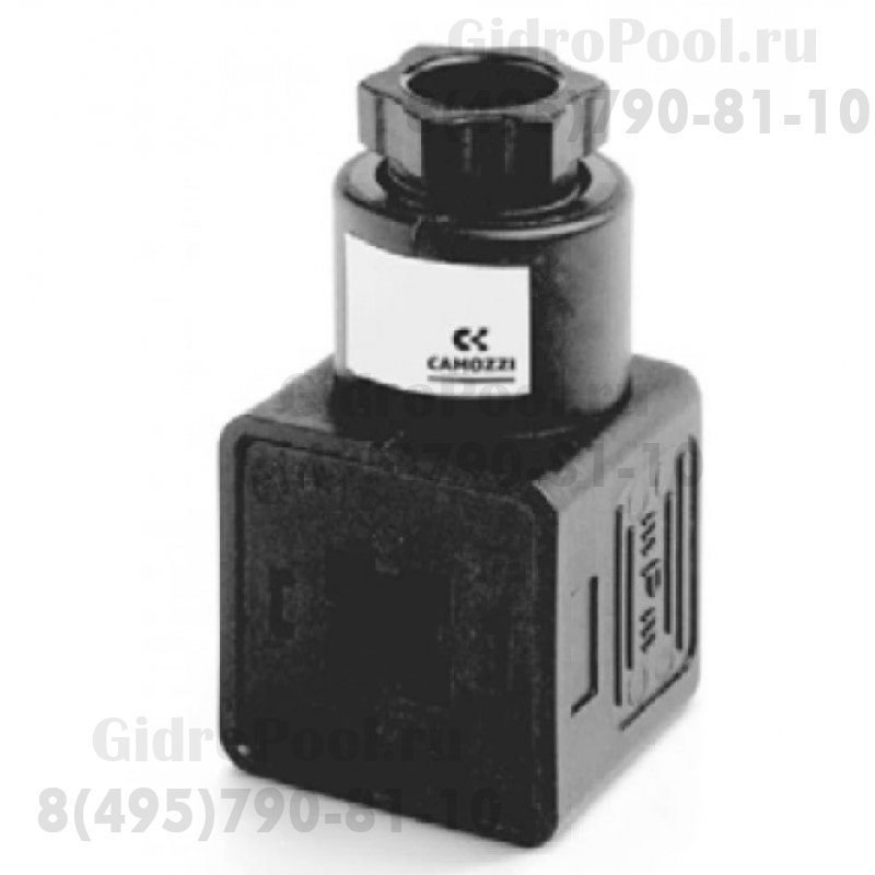 Коннектор-разъем для клапанов Camozzi CFB-A23L-R1, CFB-A24N-R1,CFB-A25P-R1, CFB-A26R