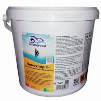 Кемохлор-Т быстрорастворимый стабилизированный хлор 50% в таблетках 20гр., 30 кг