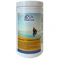 Кемохлор-Т медленнорастворимый стабилизированный хлор 90% в таблетках 200гр., 1 кг