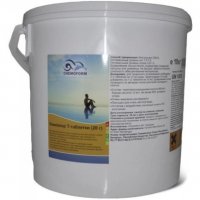 Кемохлор-Т медленнорастворимый стабилизированный хлор 90% в таблетках 20гр., 50 кг