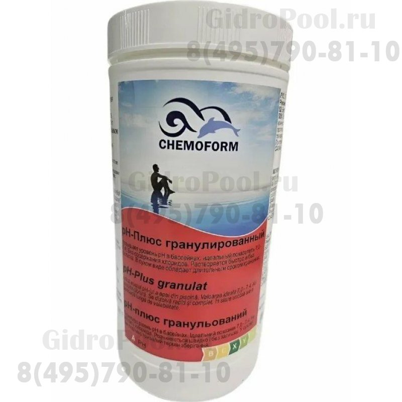 Увеличитель уровня pH+ 1 кг в гранулах Chemoform