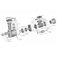 Муфта уплотнения крышки префильтра насоса HFC 03 Happy Pump