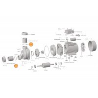 Прокладка-кольцо муфты d50 насоса HFC 02/HSPA (51х3,5) Happy Pump