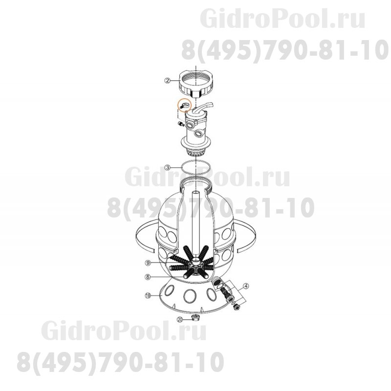 Манометр Kripsol МР 13.В