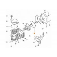 Крыльчатка насоса OK- 33 Kripsol RОK 130.A//RBH0007.03R//RPUM0013.03R