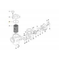 Прокладка-кольцо крышки префильтра насоса KRF/KRB Kripsol RKR 030.A/RPUM0003.08R