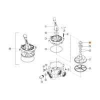 Шайба скольжения клапана переключения режимов 6-ти поз. вентиля Kripsol RVS 006.А/RMVA0006.00R