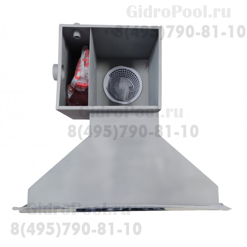 СКИММЕР с автодоливом и переливом, с узкой горловиной