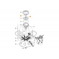Винт-заглушка для спуска воздуха фильтра GRANADA GL Kripsol RVS 014.A/RBH0000.00R/RRFI1112.00R