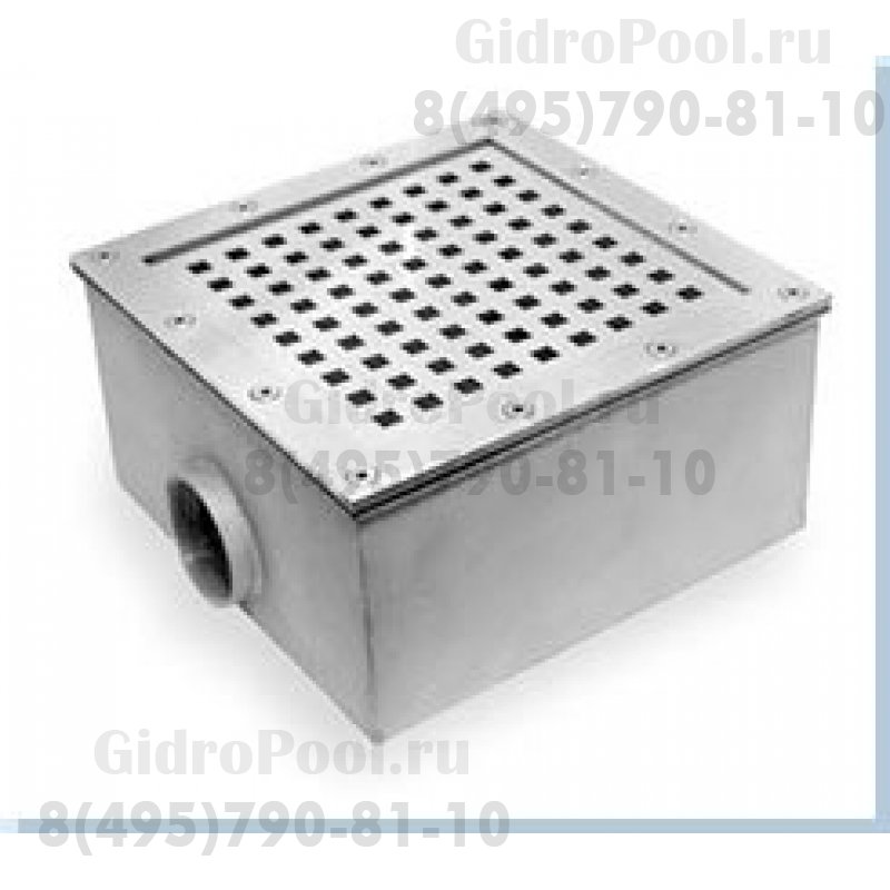 ДОННЫЙ СЛИВ КВАДРАТНЫЙ 250х250 мм