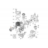 Муфта насоса KS д.63 с прокладкой Kripsol EK63.B