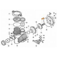 Сальник (из 2-х ч.) насоса KRF, KRB Kripsol RKR 200.A/RPUM1415.04R