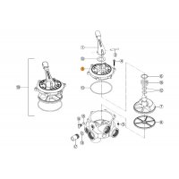 Крышка корпуса 6-ти позиционного вентиля (2