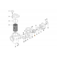 Крыльчатка насоса KRF-1260 Kripsol RKF 133.A/RPUM0013.38R