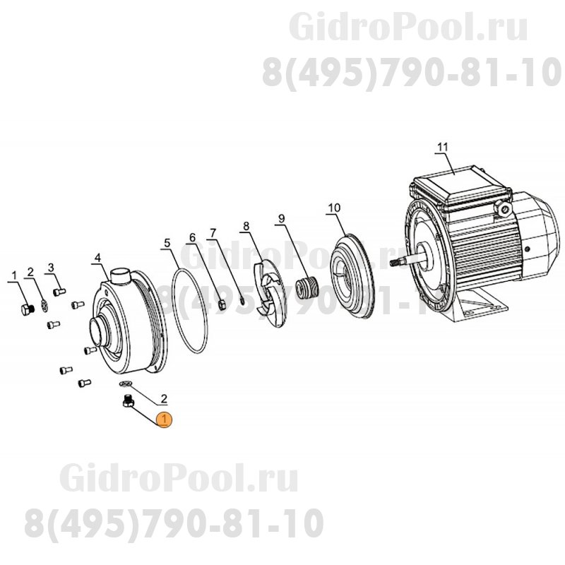 Заглушка насоса DWK Mayer Schwimmbad LX A29010001