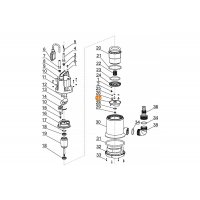 Рабочее колесо насоса Q400B3 Mayer Schwimmbad LX A03050383