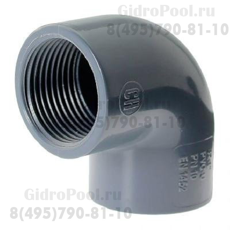 Угольник 90 гр.д. 50 с внутр. резьбой 1 1/2