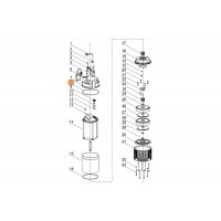 Прокладка-кольцо d144*3.1 крышки насоса QDX Mayer Schwimmbad LX F02010121