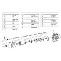 Сальник (компл.) насоса CMF Mayer Schwimmbad LX F01160159