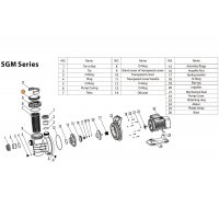 Крышка префильтра насоса SGM Mayer Schwimmbad LX A13120004