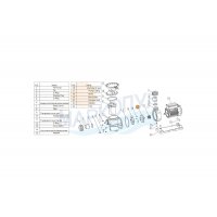 Крыльчатка насоса SMP015 Mayer Schwimmbad