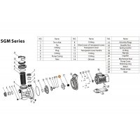 Рабочее колесо насоса SGM050 Mayer Schwimmbad LX A03050472