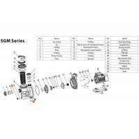 Винт сливной насоса SGM Mayer Schwimmbad LX A29070007