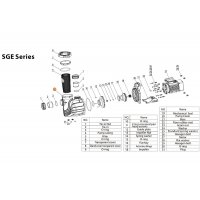 Корпус насоса SGE Mayer Schwimmbad LX A01080058