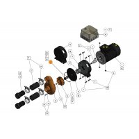 Сальник насоса Jet Pump 2,2 кВт/4 кВт Pahlen (51152/631001)