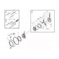Прокладка-кольцо ПВХ для декоративного кожуха накладного прож. Pahlen (122722/633356)